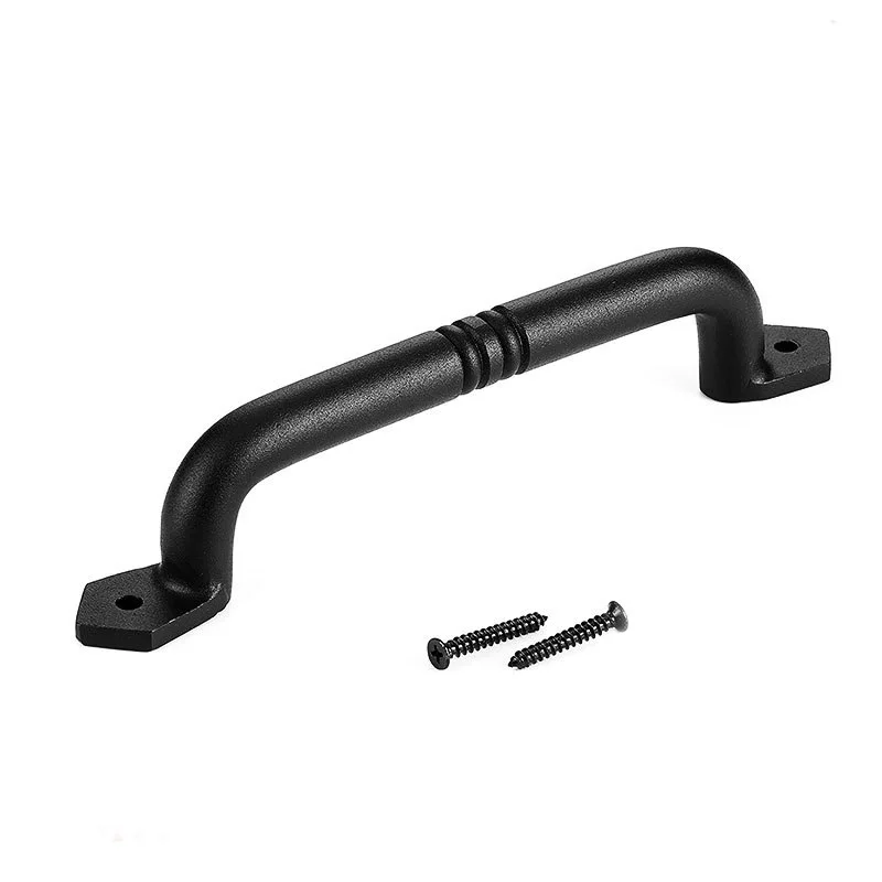 

Carbon Steel Cabinet Handles Kitchen Cupboard Door Pulls Drawer Knobs Fashion Furniture Handle Hardware