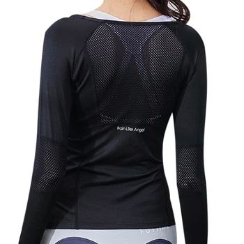 

Women Sports Wears Fitness Women Jersey knitting Long Sleeve Gym Woman Tight Sport Shirts Yoga Top Female Workout Tops T-shirts