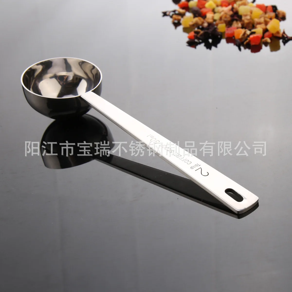 30 Ml Coffee Measuring Spoon 304 Stainless Steel Milk Powder Measuring Spoon Long Handle Measuring Spoon 30 Ml Baking Tool Liqui