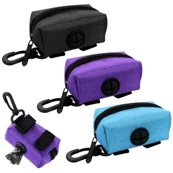 

Pet Dispenser Waste Dog Poo Puppy Pick-Up Bags Travel Poop Bag Holder Hook Pouch