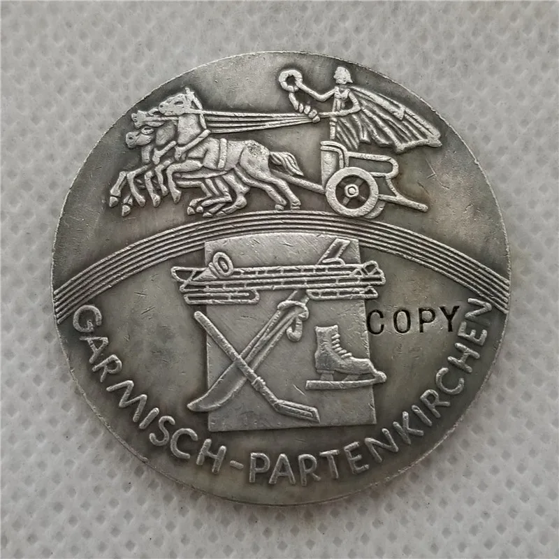 1936 WW2 WWII German Берлине Олимпийских игр медальон имитация монеты