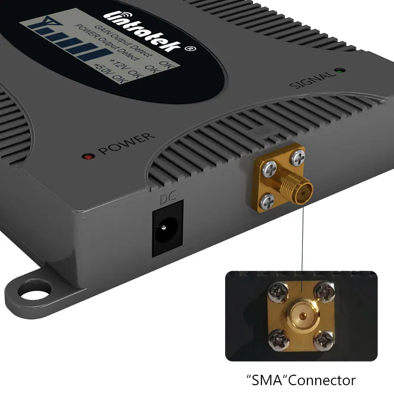 16dBm LCD 디스플레이 2G GSM 900mhz 신호 증폭기 GSM 900 65dB 휴대폰 셀룰러 신호 리피터 증폭기 + GSM 야기 안테나 39