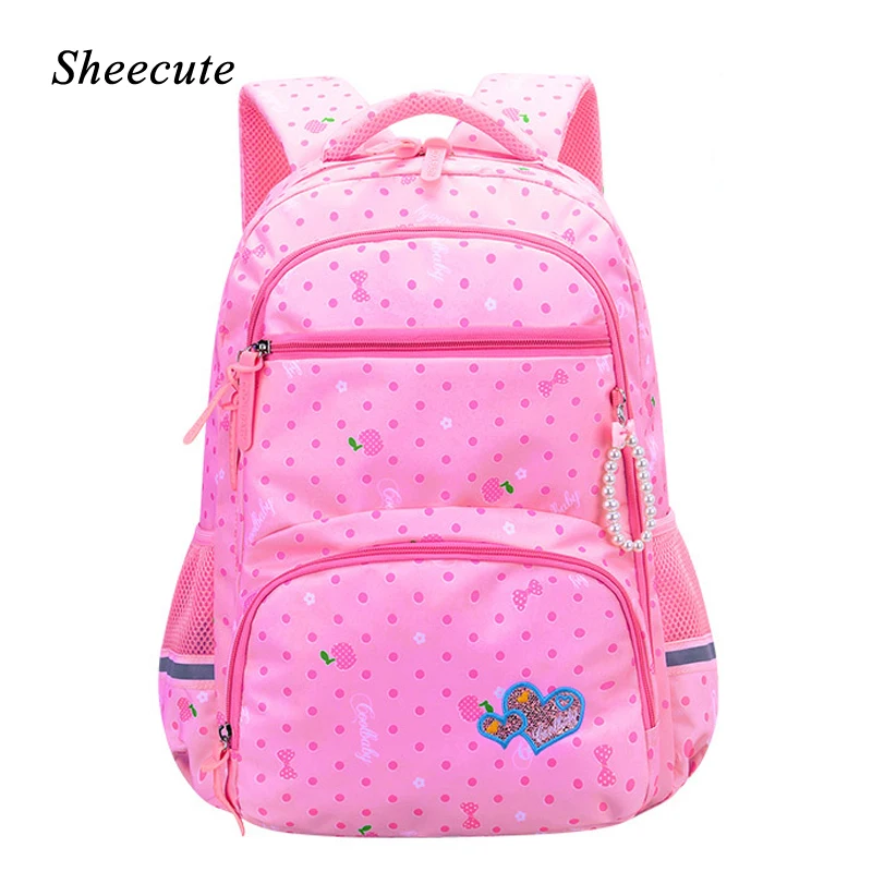 Children Backpacks for School Bags 3-12 Years Old Primary Students Book Large Capacity Lightweight Girls Backpack | Багаж и сумки