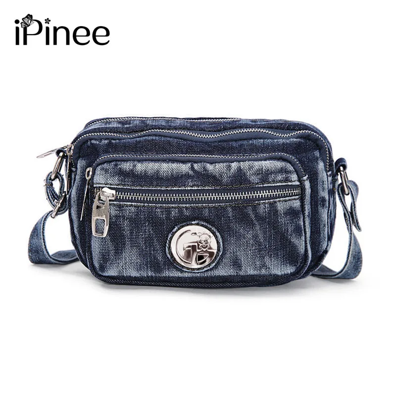 Женская джинсовая сумка через плечо iPinee летняя плечо|bag women shoulder|denim bags womenwomen shoulder