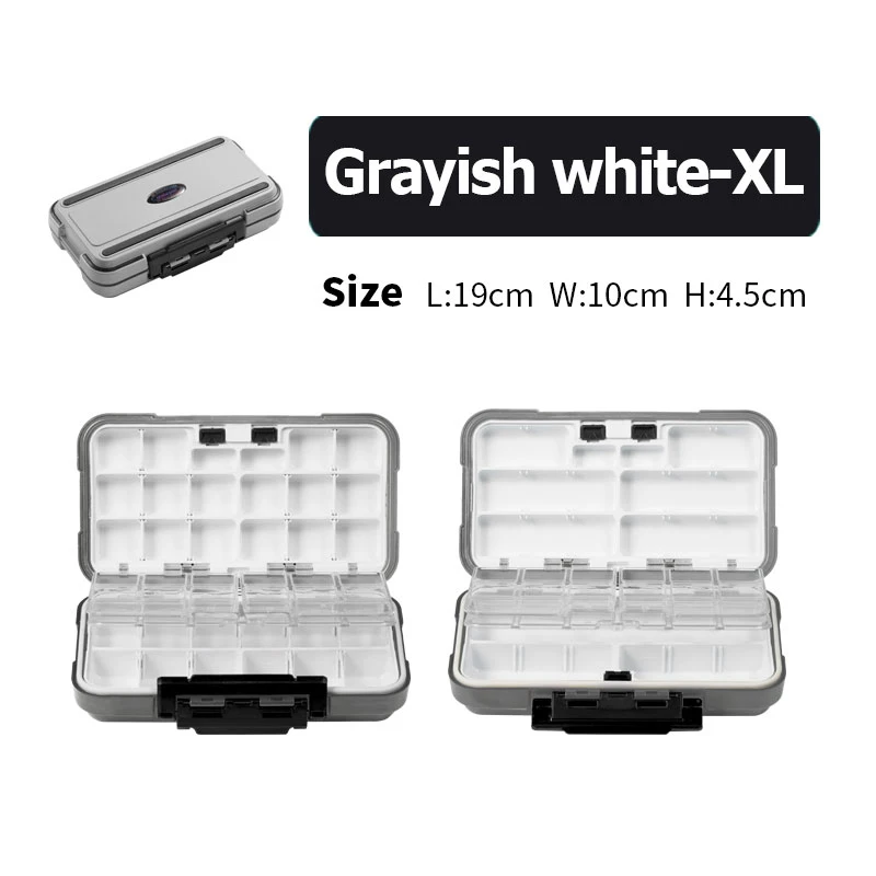 Linnhue Multifunction Fishing Box Waterproof Abs Portable Fishing Tackle Accessories Hooks Minnows Tool Spinner Lure Bait Boxes