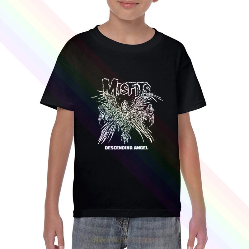 Мужская Уличная футболка Misfits с изображением ангела и ореола крови новинка 2020