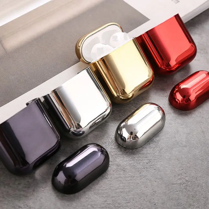 

Suitable for airpods plating wireless Bluetooth headset protector PC headset box