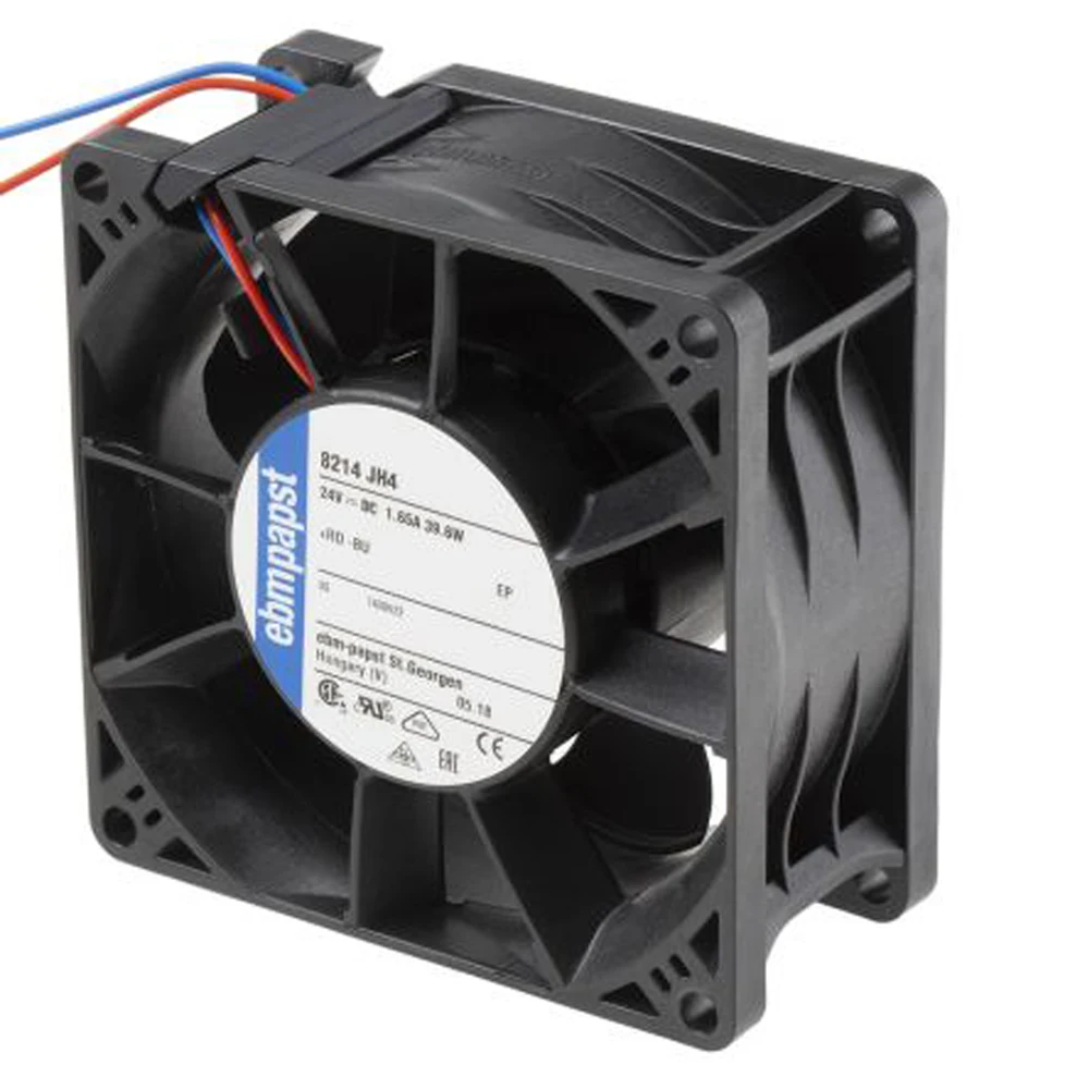 Бренд Ebm-PAPST 8214 JH4 8214JH4 DC 24V 1.65A 8 см 8038 Сервер вентилятор охлаждения