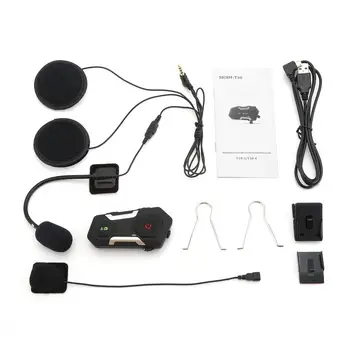

FM Motorcycle Intercom Helmet Headset FM Radio Hands-Free Wireless Helmets Intercomunicadores Moto Music