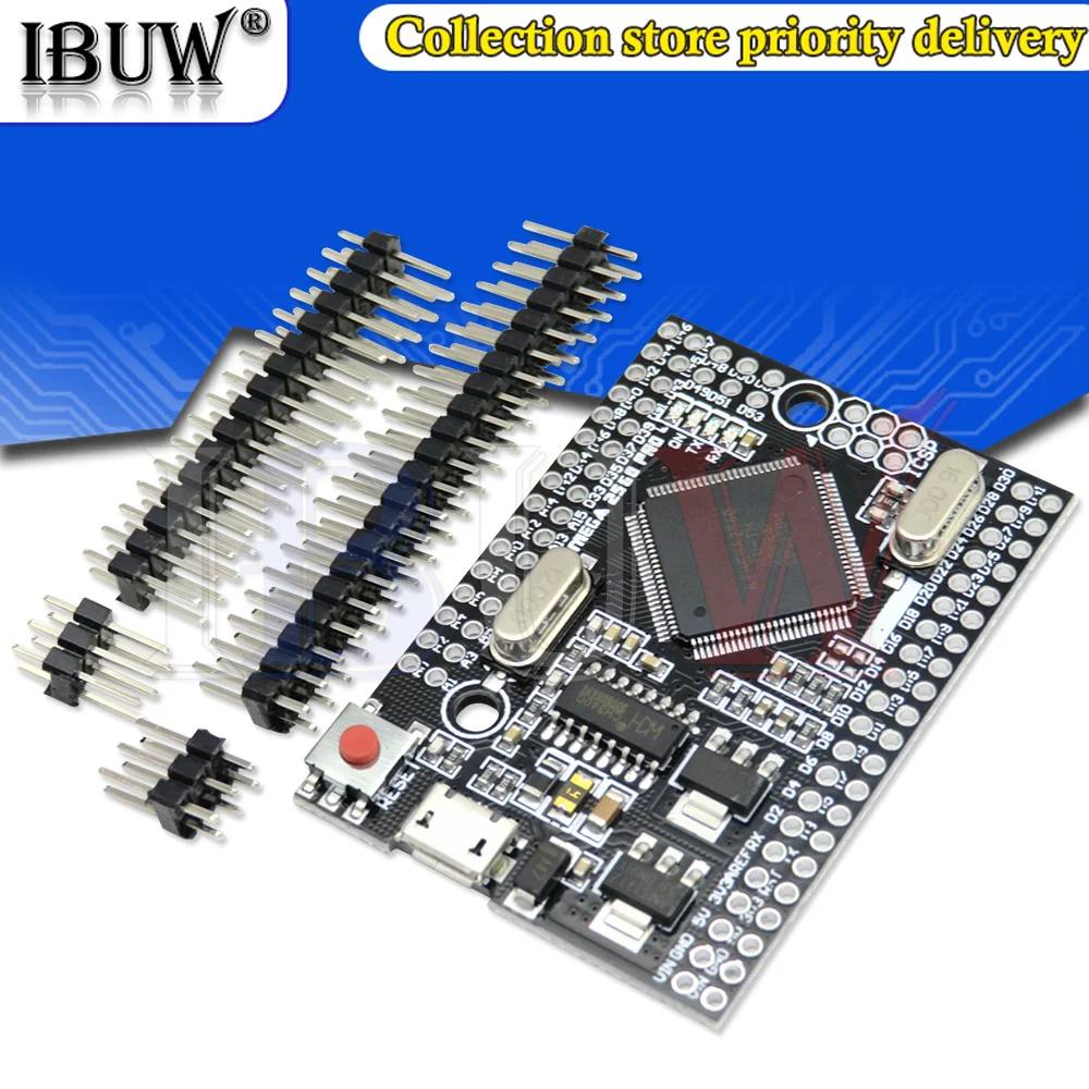 1 Pz Mega 2560 Pro (Incorporato) Ch340G/Atmega2560-16Au, Con Pinheaders Maschio Compatibile Per Mega 2560