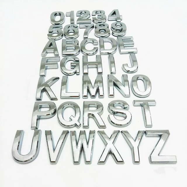 40 Rustic Cast Iron Letter Alphabet A-z, 0-9, &, Antique Metal House Door  Numbers Numerals Letters Home Wall Mount Decoration - Plaques & Signs -  AliExpress