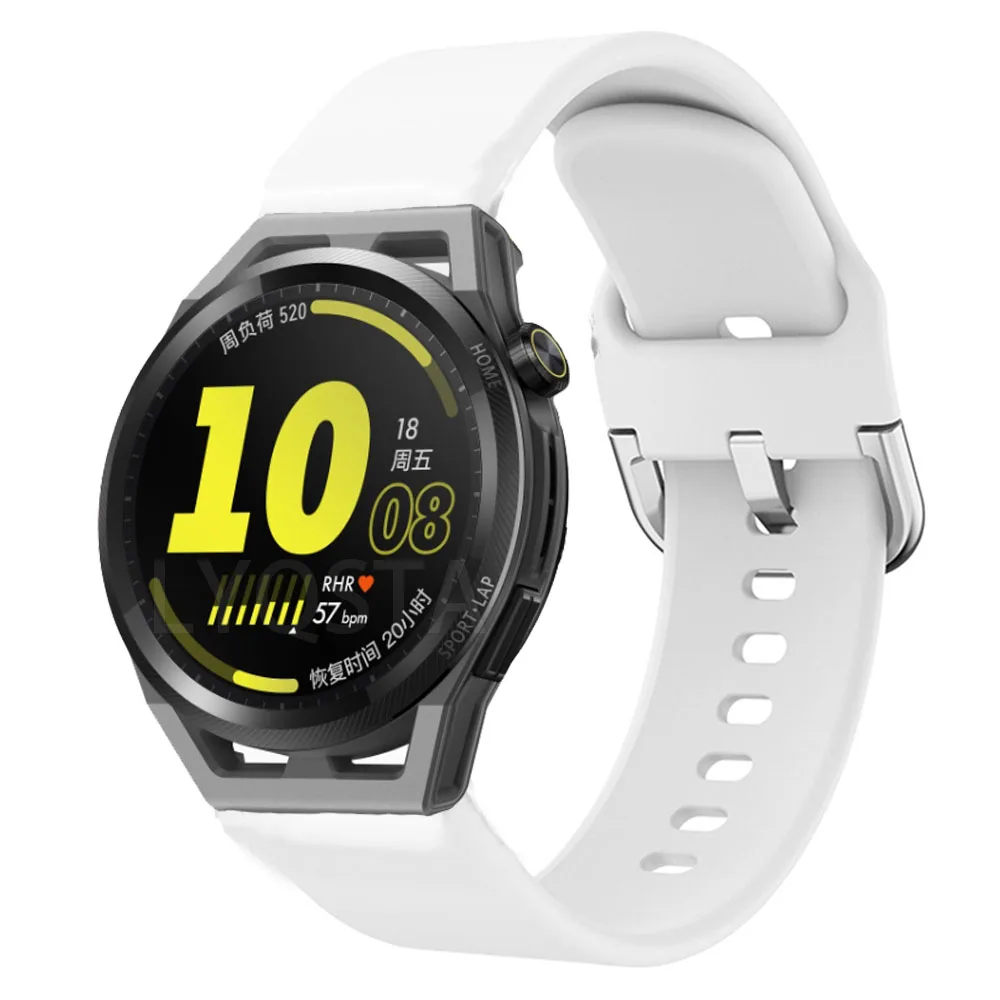 20 22mm Silicone Bracelet For Huawei GT 2 GT3 42 46MM Smart Watch Band Huawei Watch GT Runner 46mm/GT2 Pro Strap Sport Wristband