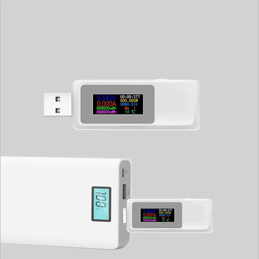 USB тестер постоянного тока 4 30 в зарядное устройство цифровой вольтметр