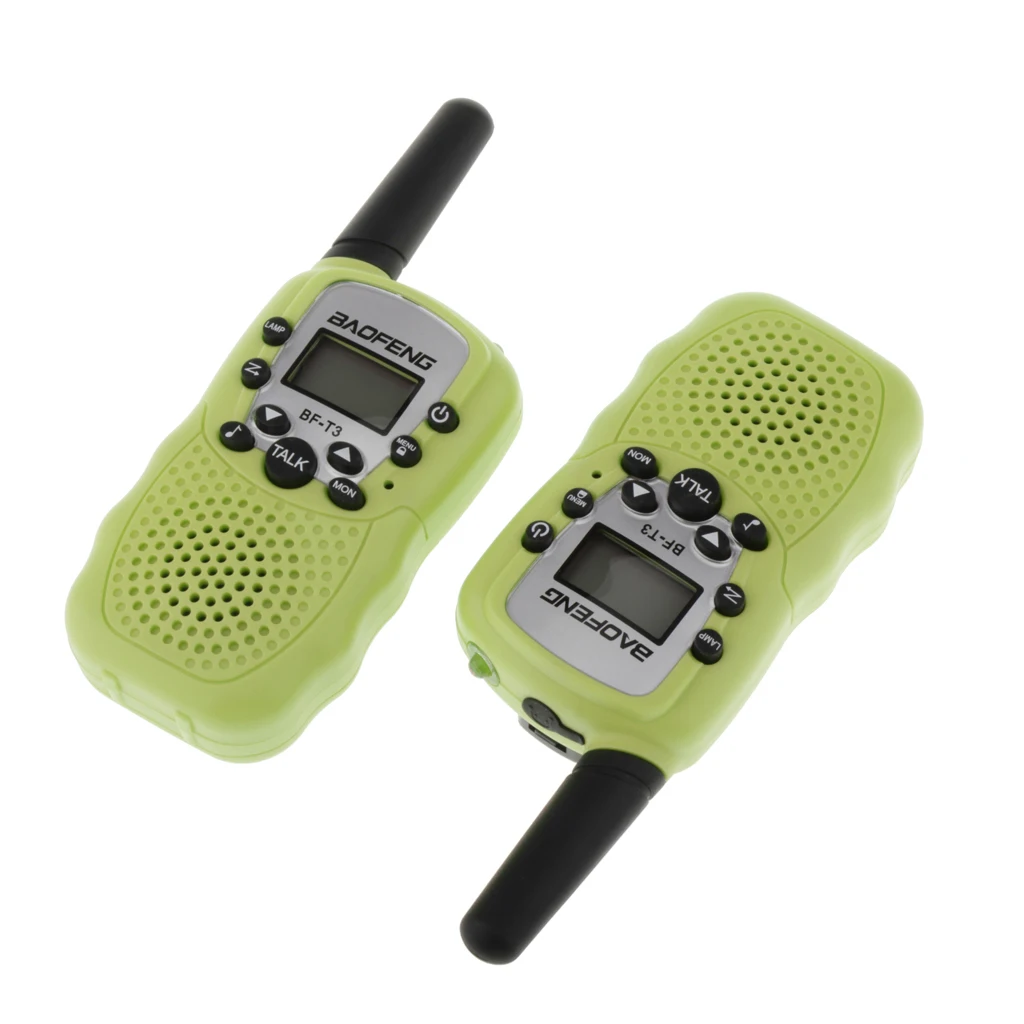2pcs BaoFeng BF-T3 Kids Walkie Talkie 22 Channels for Children Gift EU UHF Walkie Talkie Walkie BF-T3 FRS Two Way Radio T3
