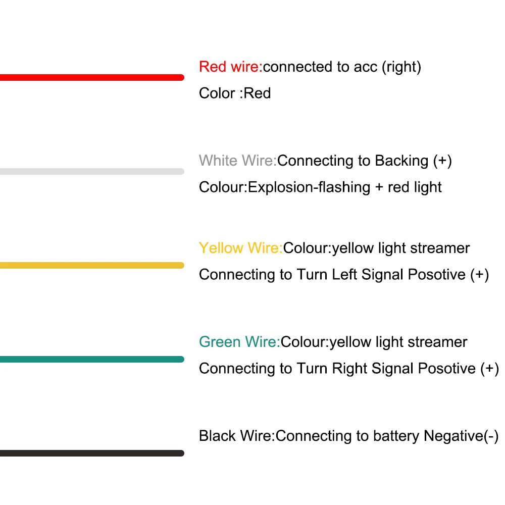 LEEPEE Универсальный Автомобильный светодиодный светильник со стрелкой для пикапа
