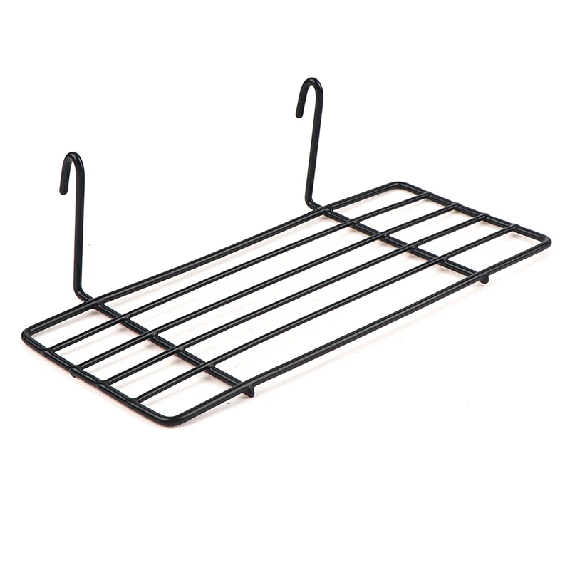 

New Wall Decoration Iron Frame Hanging Rack Wall Display Storage Box Multifunction Mesh Wire Metal Wall Shelf