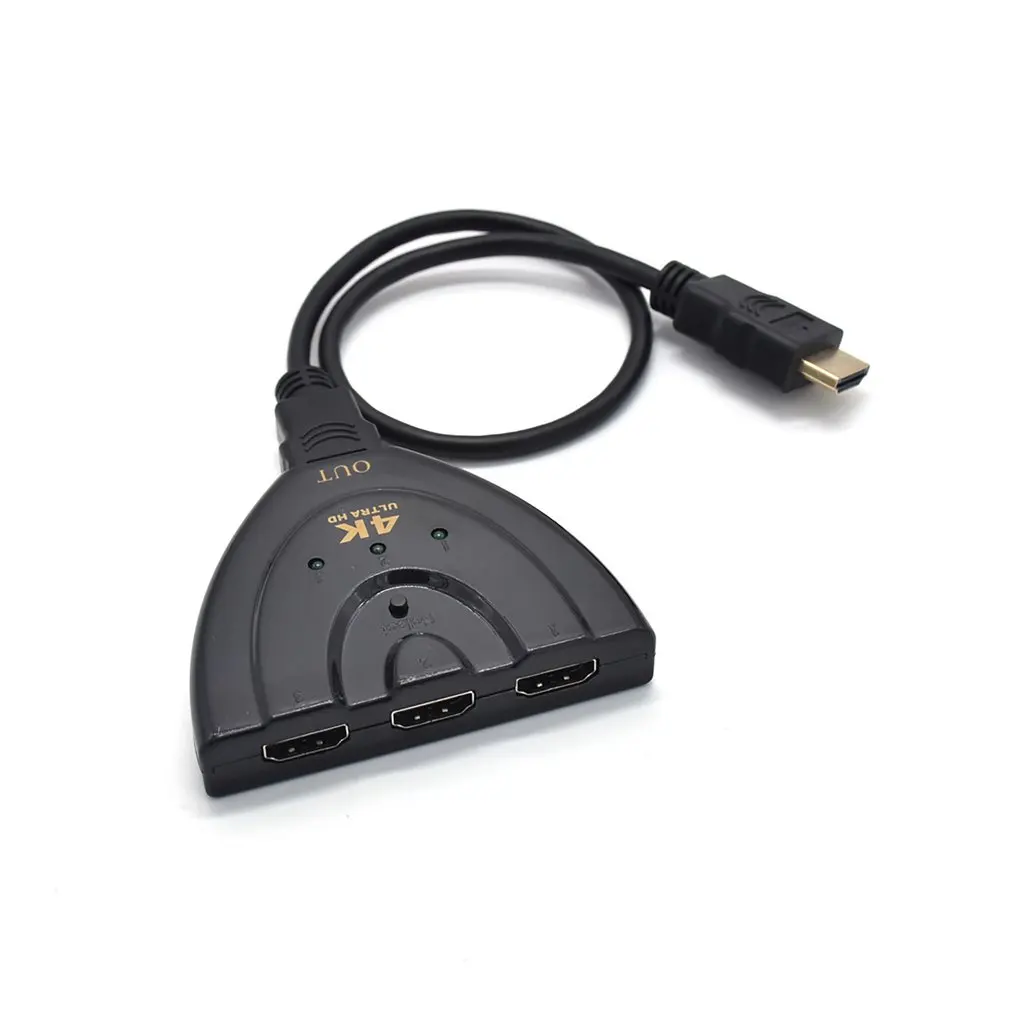 3 в 1 выход HDMI концентратор переходник разветвитель с Micro USB порт питания Компьютерные аксессуары USB многофункциональный тип