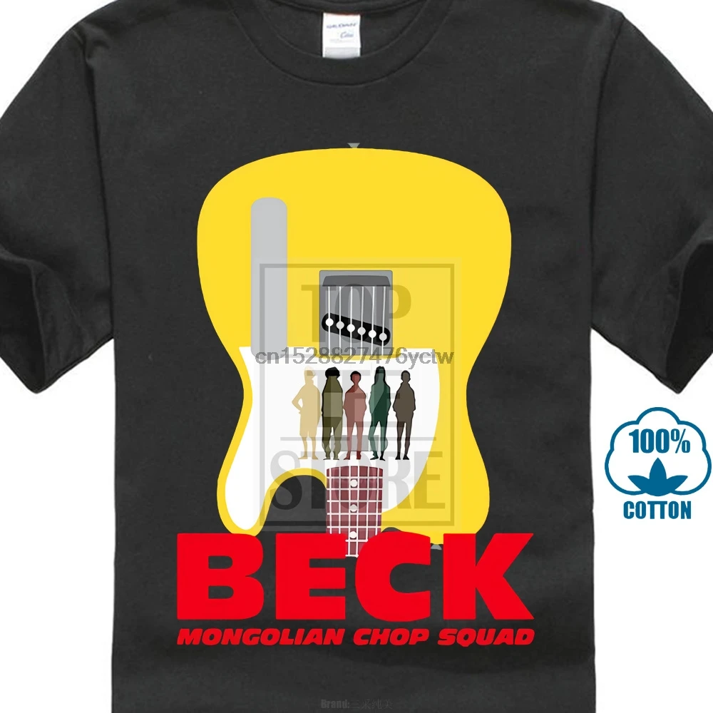 Beck монгольский Chop Squad Новые однотонные Цвет T рубашки мужские хлопковые короткий