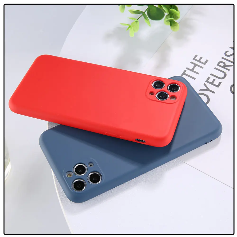 Lovebay мягкий жидкий силиконовый чехол для телефона для iPhone 11 11 Pro Max карамельный цвет сплошной ТПУ задняя крышка для Apple iPhone 11 чехол оболочка