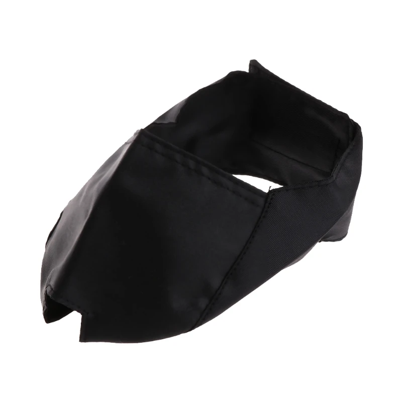 Cat Grooming Muzzle Adjustable Black Nylon Quick Fit Washable Bathing Snout Anti Bite Cat Muzzle Cat Travel Tool