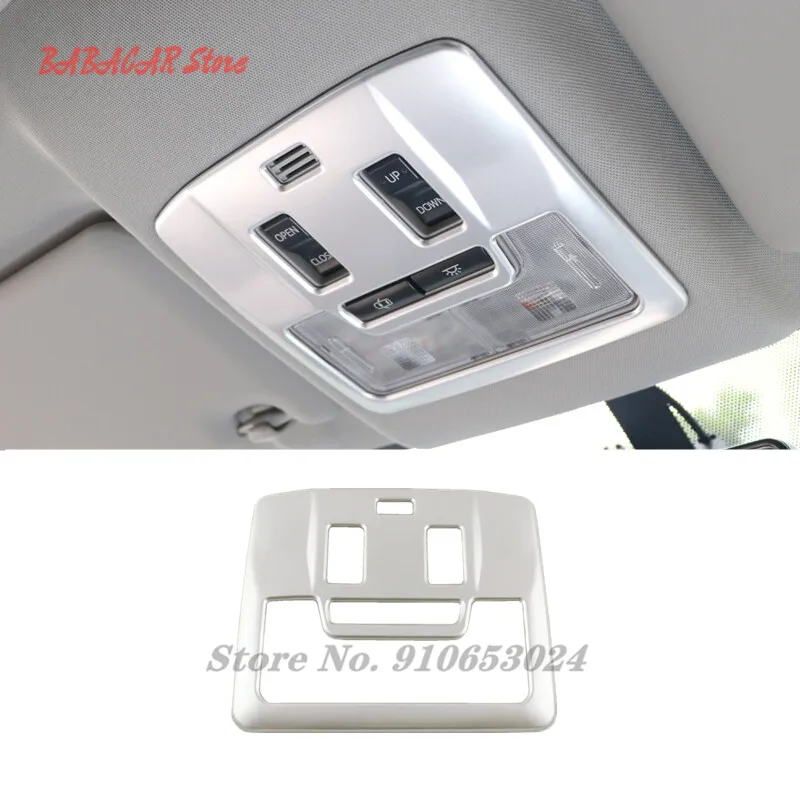 

For Toyota RAV4 Auto Accessories lnterior 2014/15/16/17 2018 Front Reading Light Lamp Cover Trim Frame Styling Shell ABS Matte
