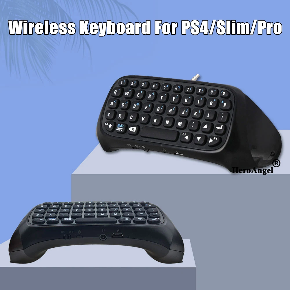 Mini Bluetooth Wireless Keyboard For Sony PS4 PlayStation 4 Accessory  Controller