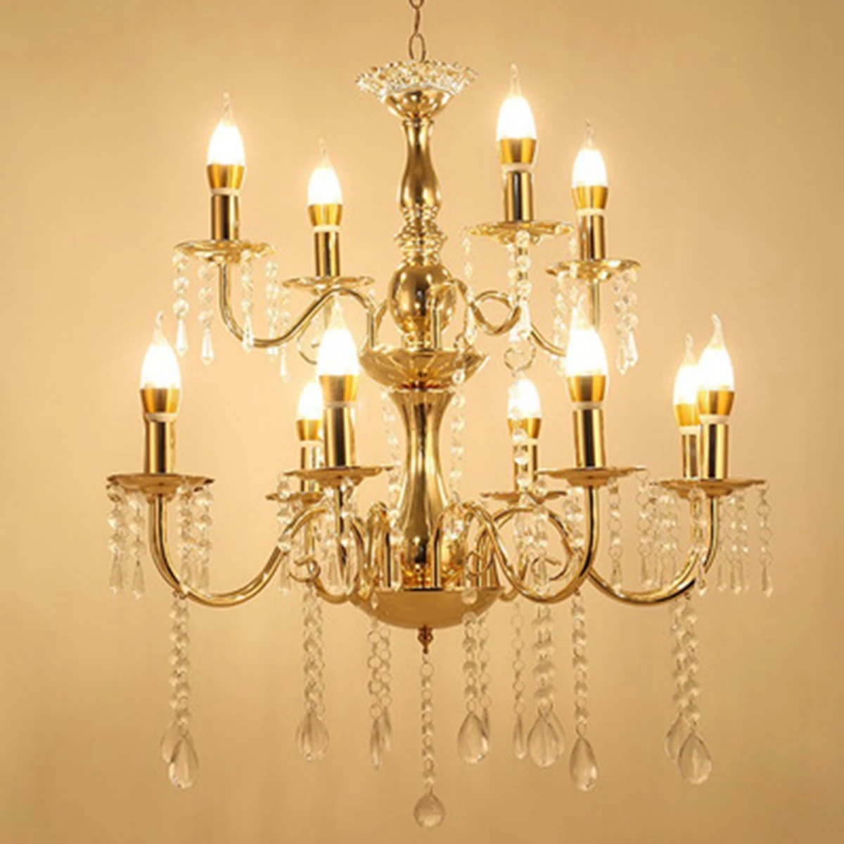 HighqualityEuropeanstyleGoldMetalchandelierluxuryhotelweddings