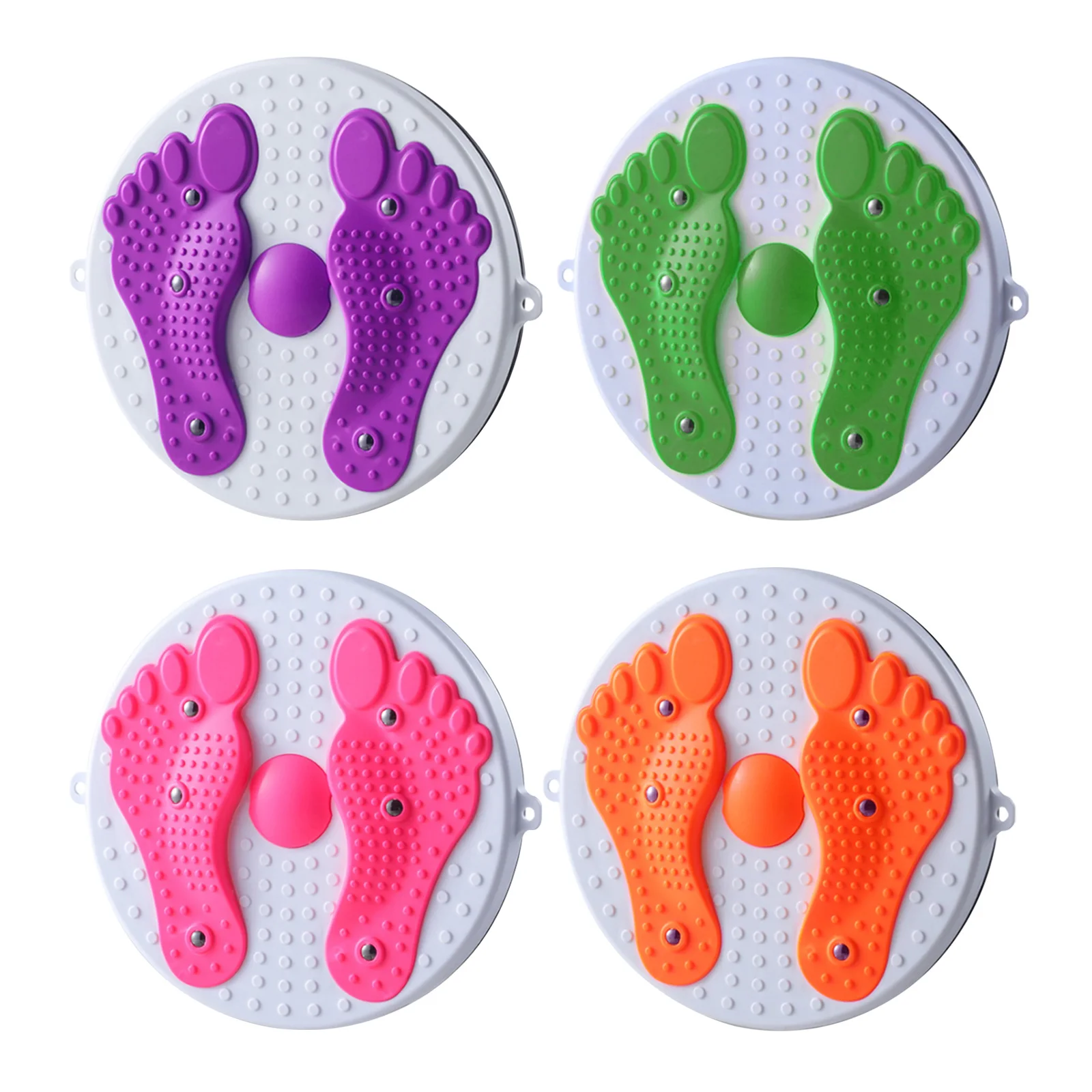 Waist Twisting Disc Balance Board Muscle Training Disc Magnet Waist Twisting Disc Fitness Balance Board Weight Lose Trainer Massage Wriggling Plate Twister Exercise Equipment