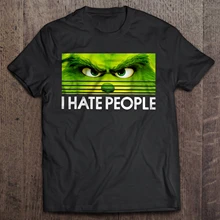 Мужская забавная футболка, модная футболка, женская футболка с надписью «Я люблю людей»