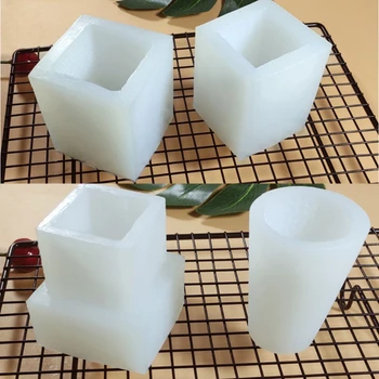 

Crystal Epoxy Resin Mold Mousse Cake Christmas Silicone Mould DIY Crafts Clay Making Baking Tool