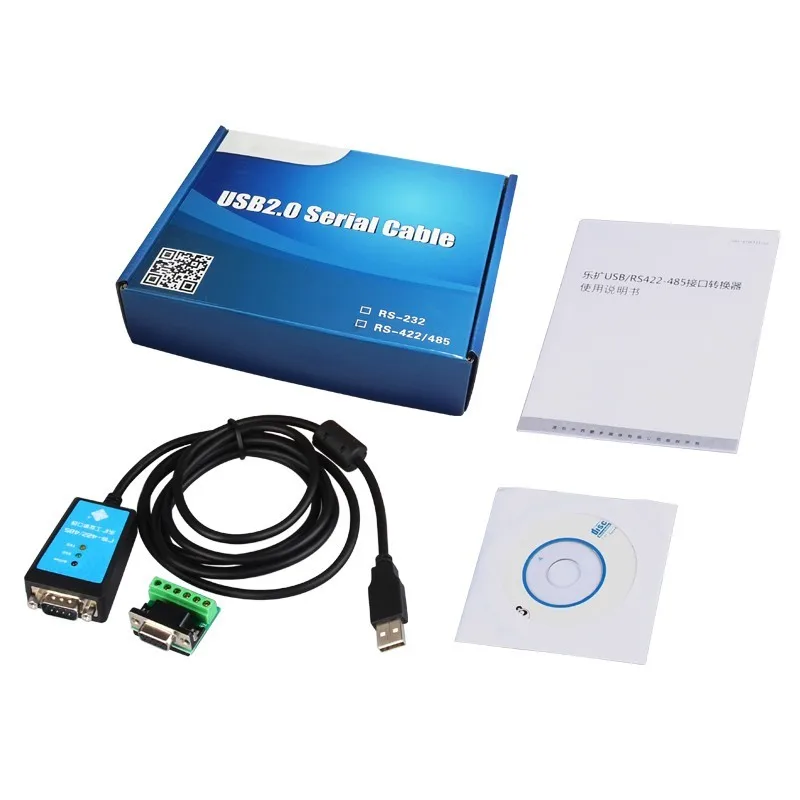 USB 2,0 к RS422 RS485 конвертер адаптер последовательный кабель FTDI чипсет длина линии 1,8 м магнитное кольцо Лучшая цена