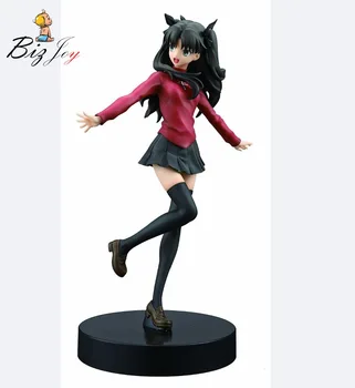 

Action Figure Fate stay night SQ Tohsaka Rin 18cm Doll Sexy long hair Figure PVC gifts Toys collection Model Japanese Anime