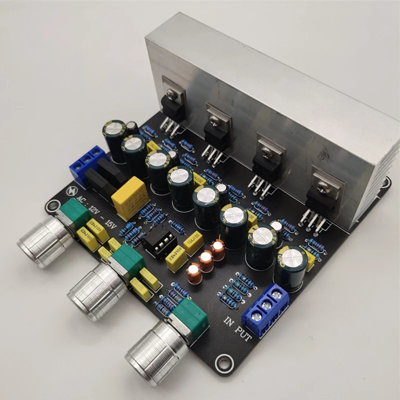 LM1875 Power Amplifier Board 2 1 Channel Power Amplifier Board Btl Super Bass Structure Multimedia Power Amplifier Board
