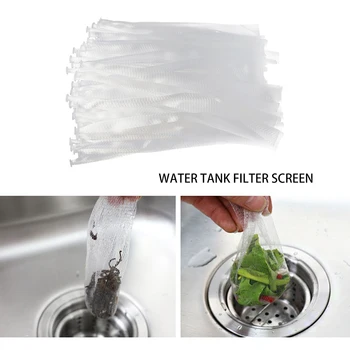

100pcs/set Shower Sewer Floor Drain Strainer Mesh Disposable Kitchen Sink Filter Shower Filter Bath Stopper Floor Drain