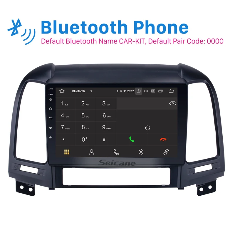 Discount Seicane Android 9.0 IPS screen for Hyundai SANTA FE 2006-2012 GPS navigation Head Unit Radio Support Steering Wheel Control 1 Discount Seicane Android 9.0 IPS screen for Hyundai SANTA FE 2006-2012 GPS navigation Head Unit Radio Support Steering Wheel Control 1