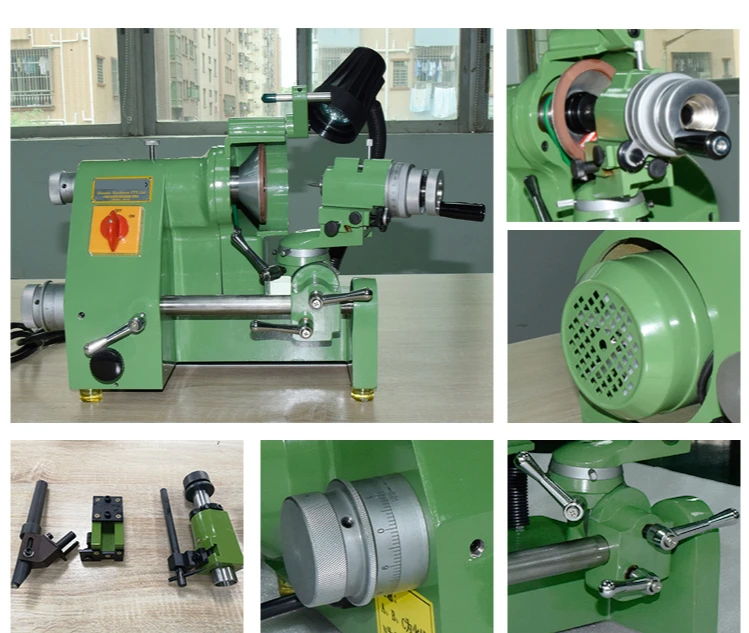 Green 5C Cutter Head for U3 Universal Grinder Machine Attachment Sharpener Parts