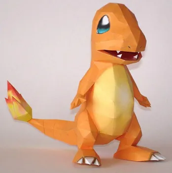 

Little Fire Dragon DIY Pokemon Pokemon Anime Paper Model Hand Origami