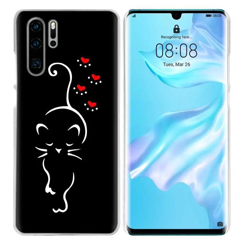 Кошачья и собачья Лапка, Жесткий Чехол для huawei mate 30 305G 30Pro 5G Nova 5T 5i Pro Honor Play 3 3e, задняя крышка для телефона