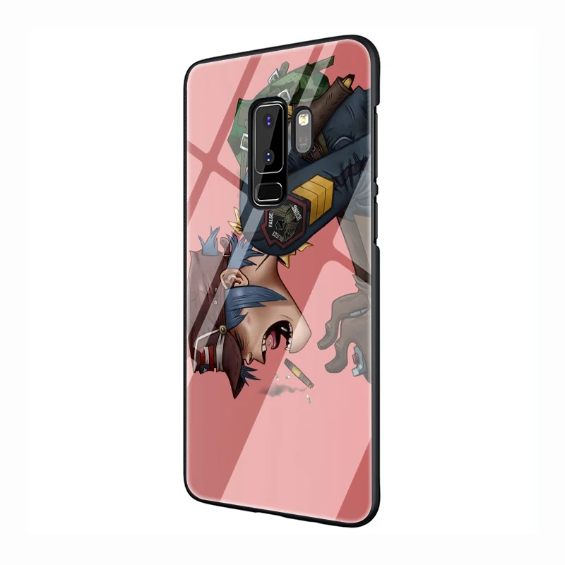 EWAU Gorillaz лодка Illust Музыкальный Чехол из закаленного стекла для телефона для samsung S7 край S8 S9 S10 Note 8, 9, 10, плюс A10 20 30 40 50 60 70 - Цвет: G11