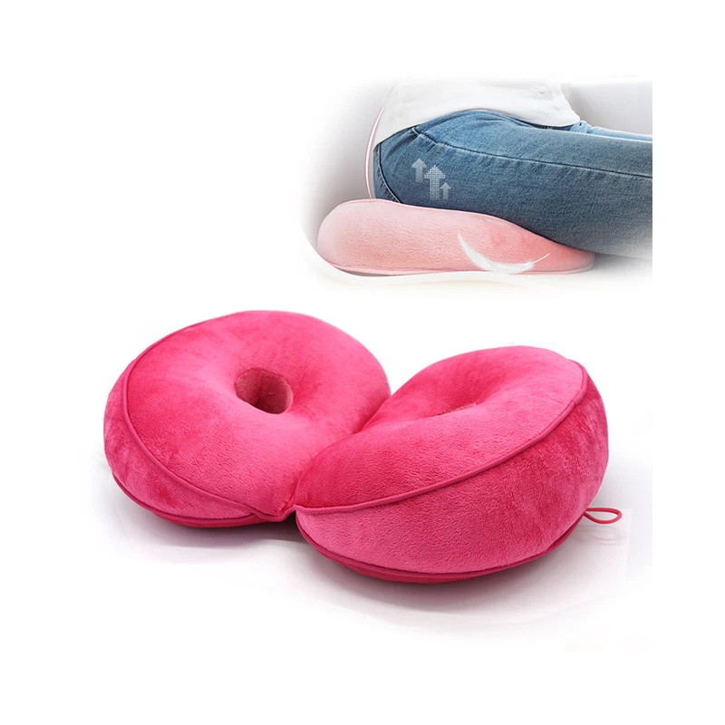 

New Multifunctional Dual Comfort Seat Cushion Memory Foam of Hip Lift Seat Cushion Beautiful Butt Latex Seat Cushion Comfy