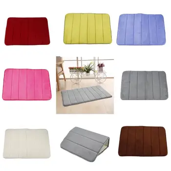 

1pcs Bathroom Rugs Super Non-slip Home Memory Foam Bath Spa Shower Mats Carpet Water Absorbent Non Skid Accessories Dropshipping