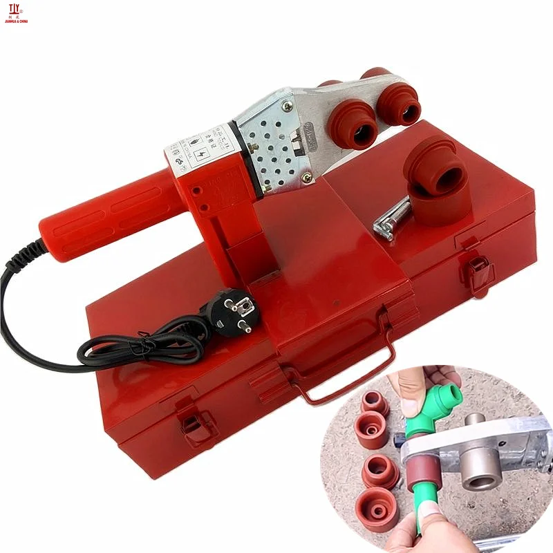 Free Shipping New 1 Set Household Plumbing Tools Soldering Iron For 20 25 32mm PPR Pipes Electronic Water Tube Welding Machine