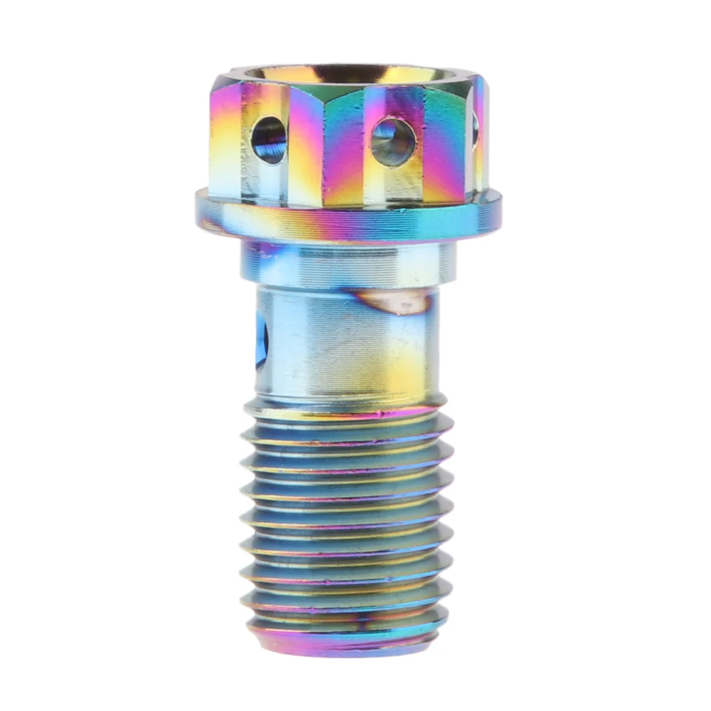 

Titanium Banjo Bolt Screw M10 x 1.25mm Fits Brake Master Cylinder for Yamaha