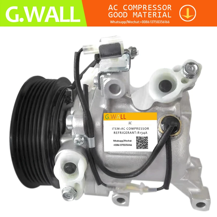 For Sv07c Ac Compressor Toyota Passo 1 0 1 3 Daihatsu Terios Justy 07 Car Air Conditioner 4472803150 88320b1020 4472605820 Air Conditioning Installation Aliexpress