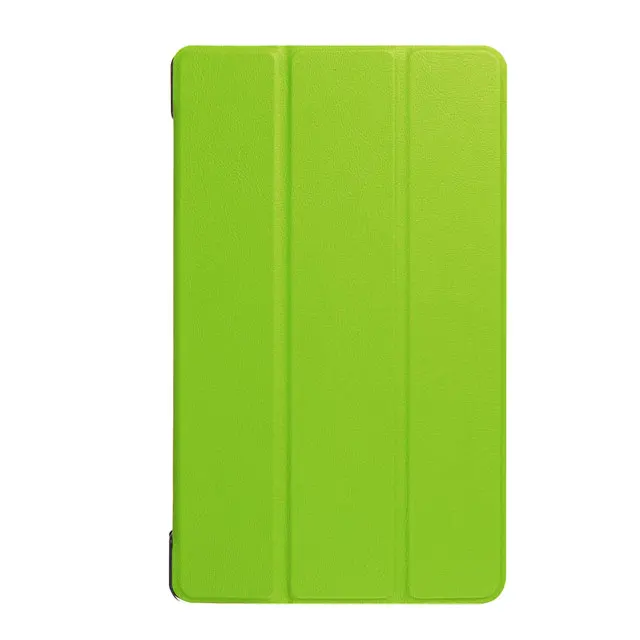Чехол для lenovo Tab 4 8, для lenovo TAB 4 8 TB-8504F TB-8504X TB-850 4 8 дюймов планшет Магнитный чехол Tri-складной откидной Чехол - Цвет: GN