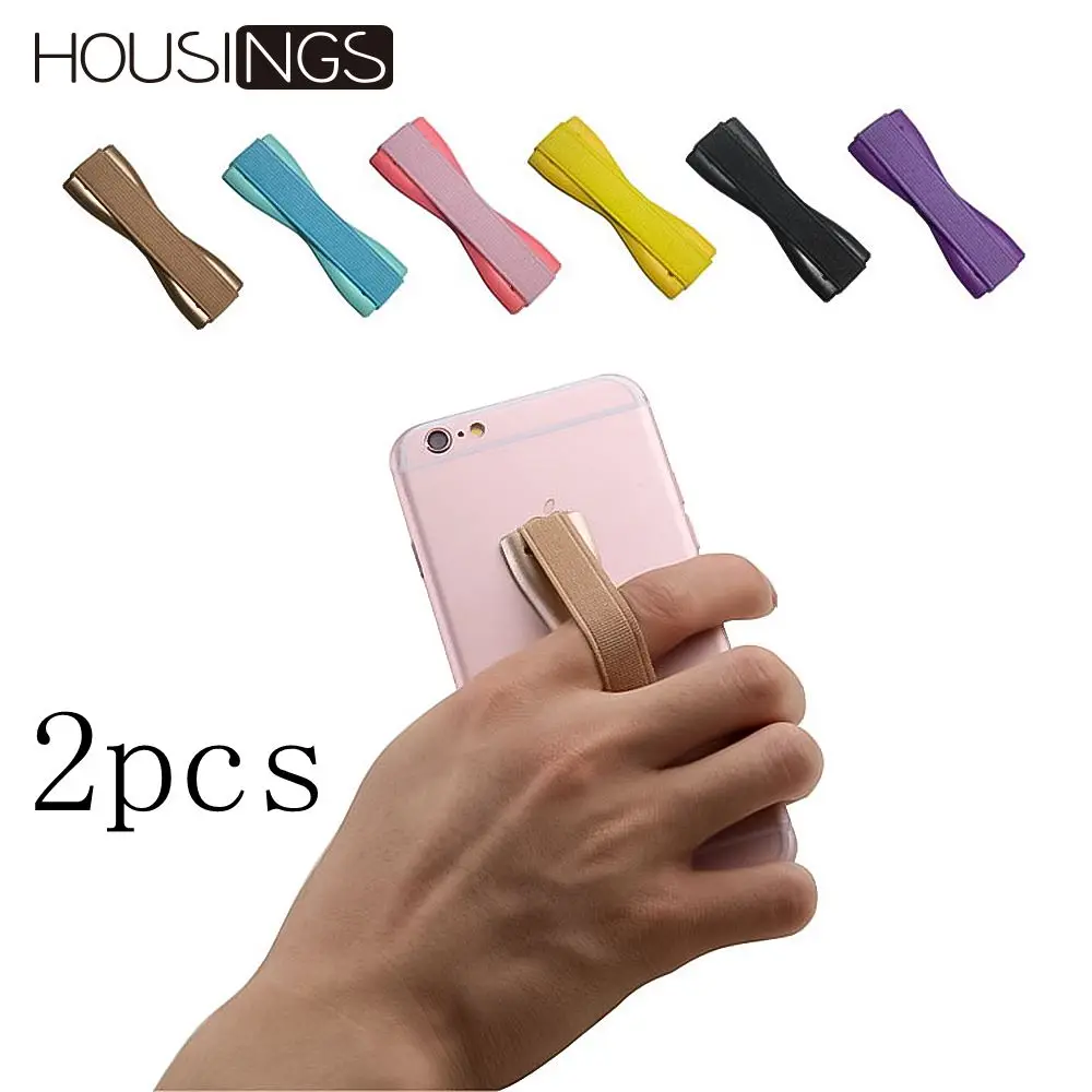 Повязка на руку держатель для мобильного телефона Подставка универсальная для iPhone 7 8 Plus Противоскользящий эластичный ремешок для samsung брикеты для пальцев карамельного цвета