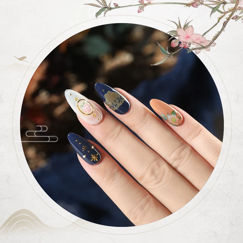1 лист стикеры 3D на ногти Nail Art Богемия Стиль ногтей наклейки для ногтей наклейки украшения Маникюр Z0218