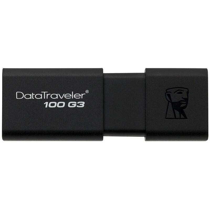 DT100G3-standard kingston DT100G3 USB флеш-накопитель 16 ГБ 32 ГБ 64 Гб 128 ГБ 256 Гб карта памяти Cle Stick Флешка 3,0 Флешка USB - Цвет: DT100G3-standard