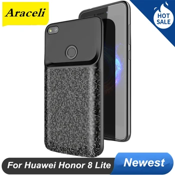 

4700 Mah For Huawei Honor 8 Lite Battery Case Smart Phone Charger Case Cover Power Bank For Huawei Honor 8 Lite Battery Case