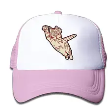 HNYL сетчатая Кепка Flying Ct in Crem& Mroon Trucker шапка Регулируемая Задняя сетчатая Кепка для малышей